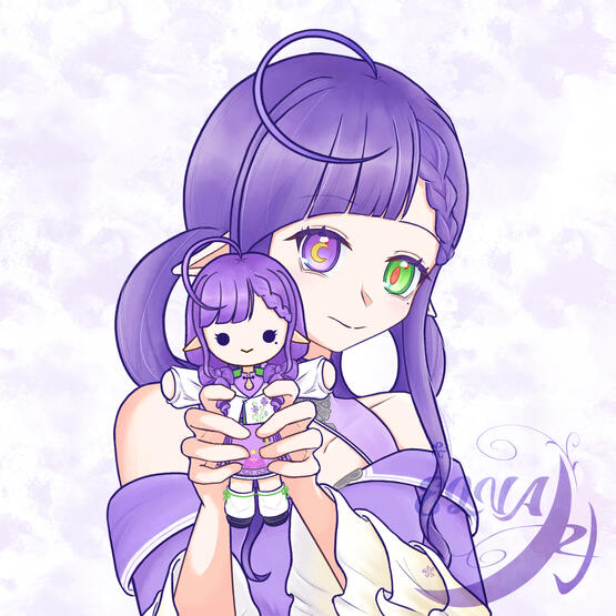 Bust up of Elva
